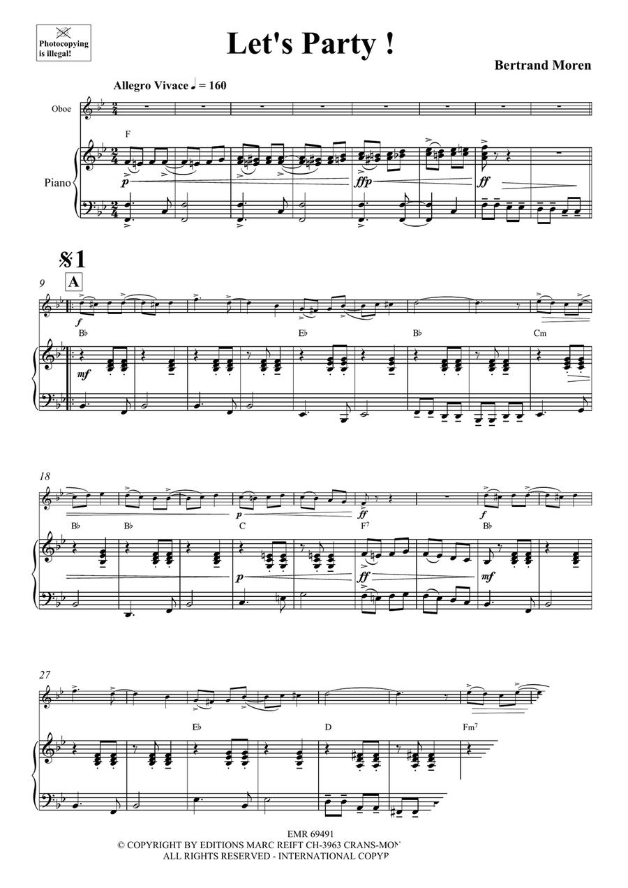 Let's Party ! Let's Party ! Piano Accompaniment scores gallery preview page 4