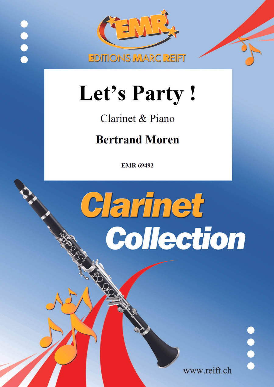 Let's Party ! Let's Party ! Clarinet Solo scores gallery preview page 1
