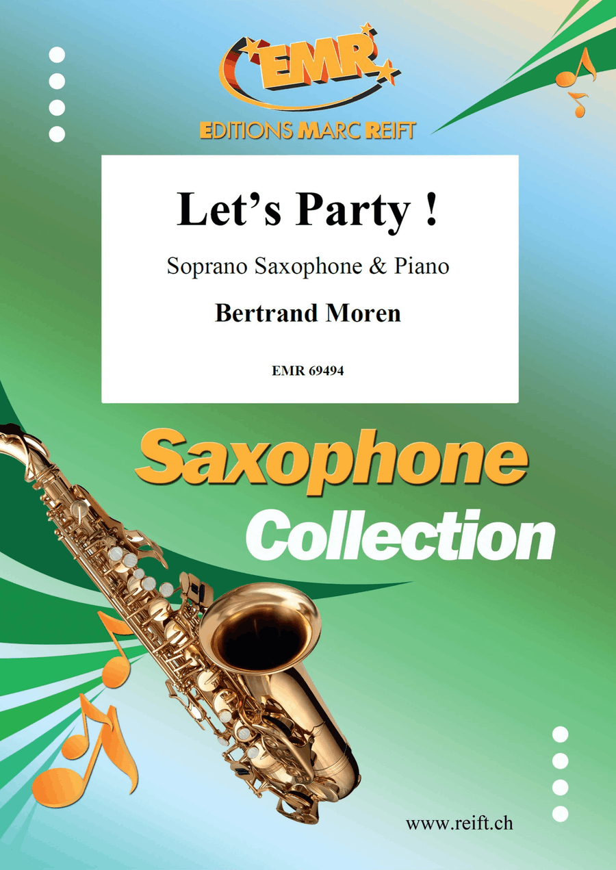 Let's Party ! Let's Party ! Soprano Saxophone scores gallery preview page 1