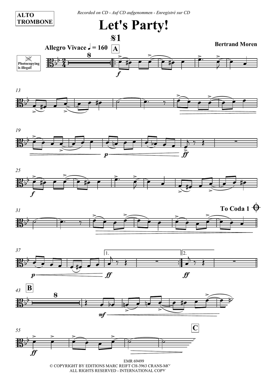 Let's Party ! Let's Party ! Piano Accompaniment scores gallery preview page 3