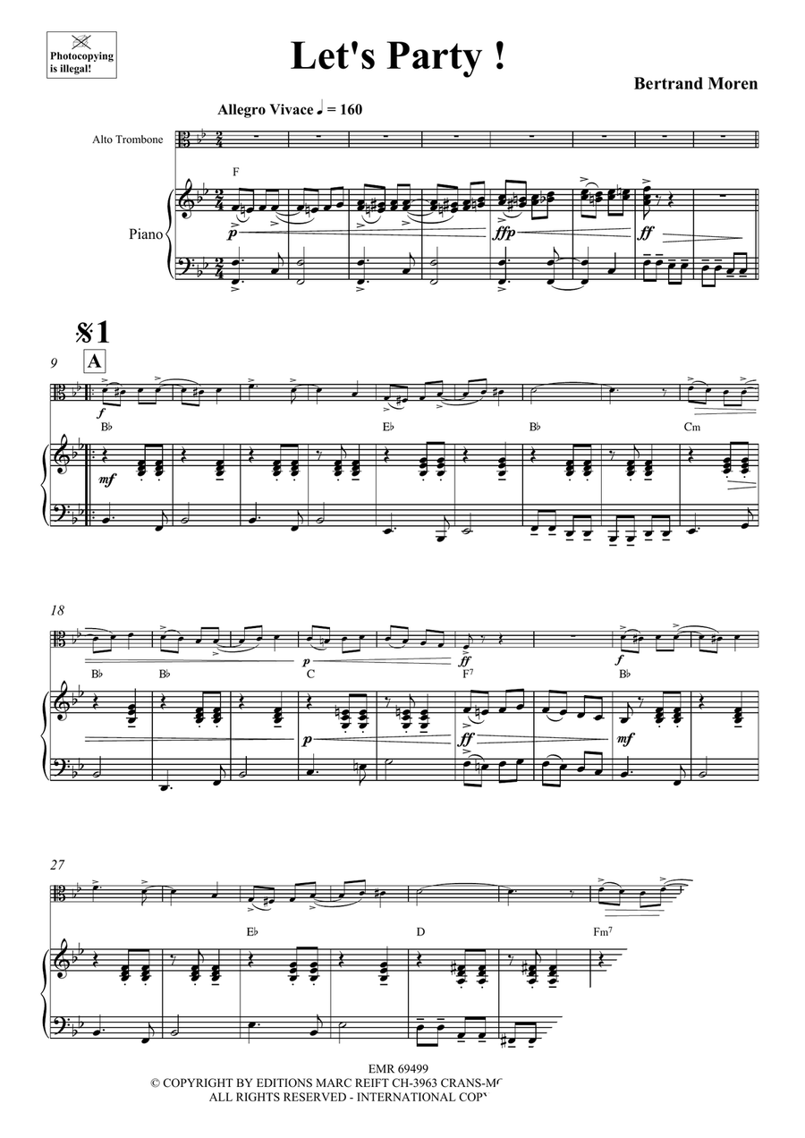 Let's Party ! Let's Party ! Piano Accompaniment scores gallery preview page 4
