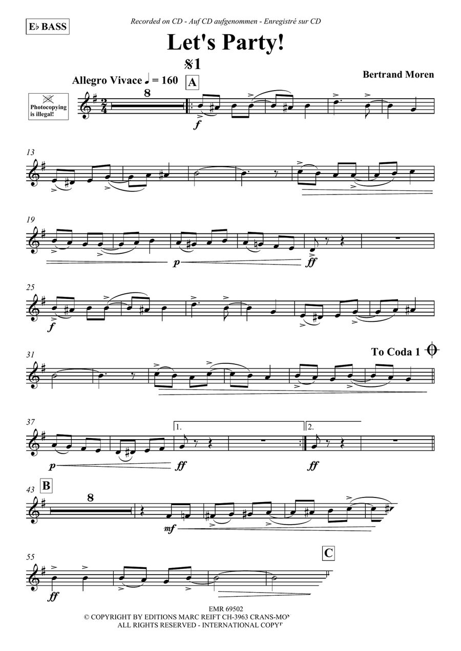 Let's Party ! Let's Party ! Voice Solo scores gallery preview page 3