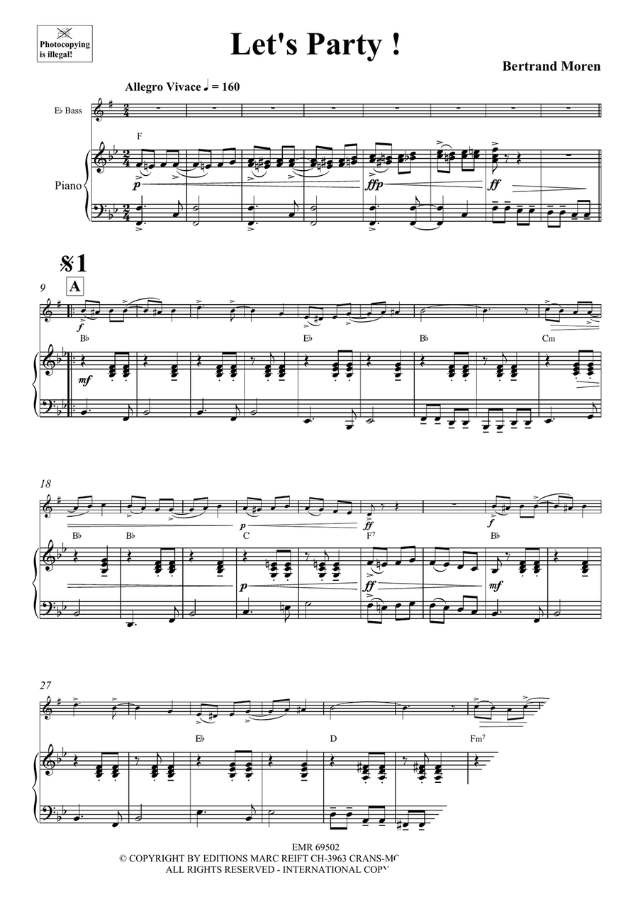 Let's Party ! Let's Party ! Voice Solo scores gallery preview page 4