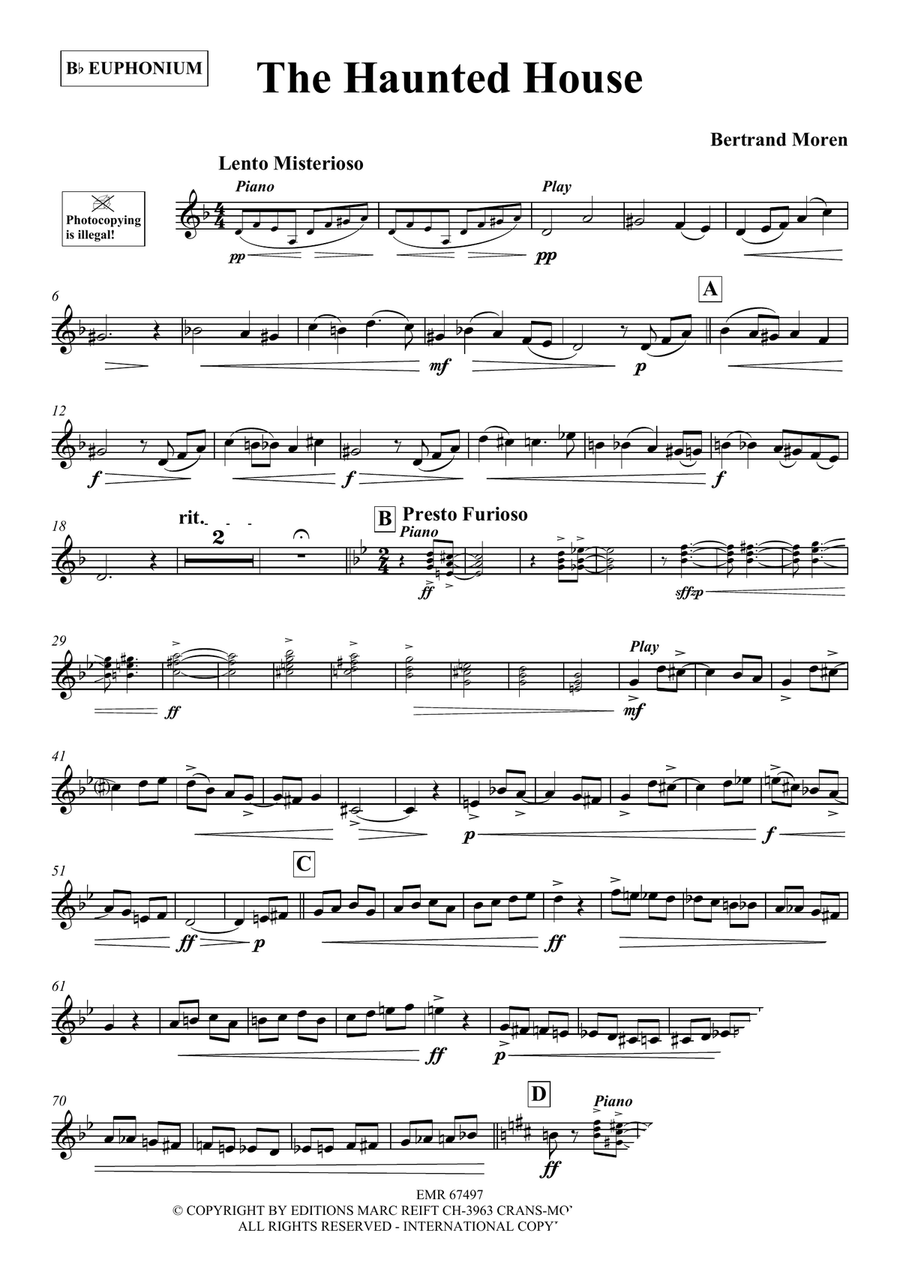 The Haunted House The Haunted House Euphonium scores gallery preview page 3