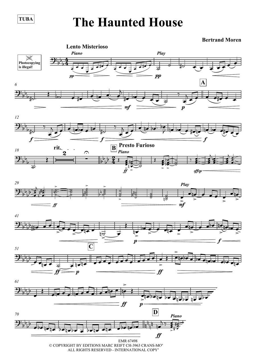 The Haunted House The Haunted House Tuba scores gallery preview page 3