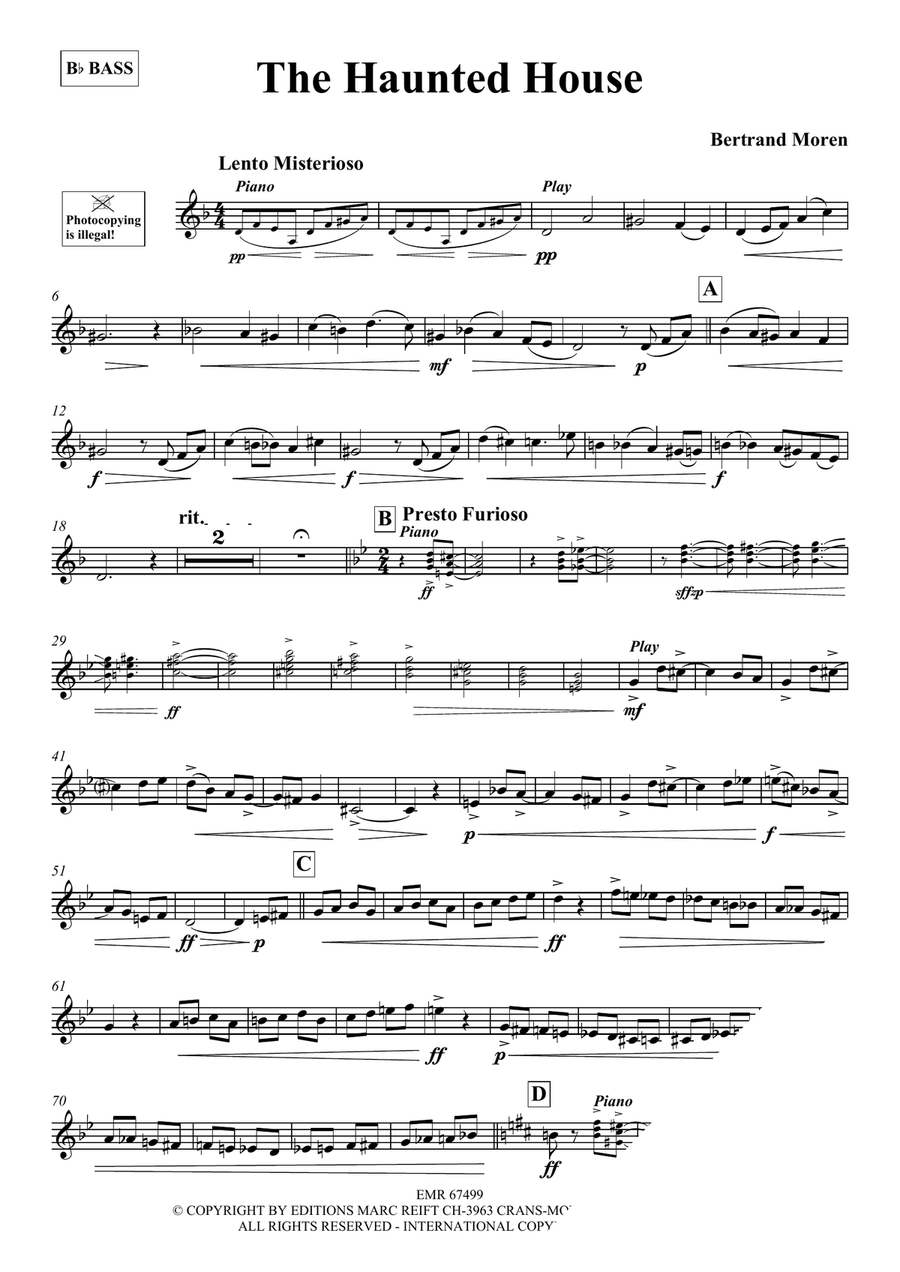 The Haunted House The Haunted House Voice Solo scores gallery preview page 3