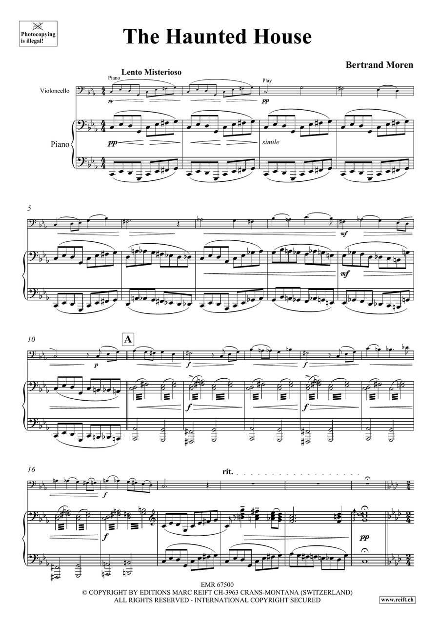 The Haunted House The Haunted House Piano Accompaniment scores gallery preview page 4