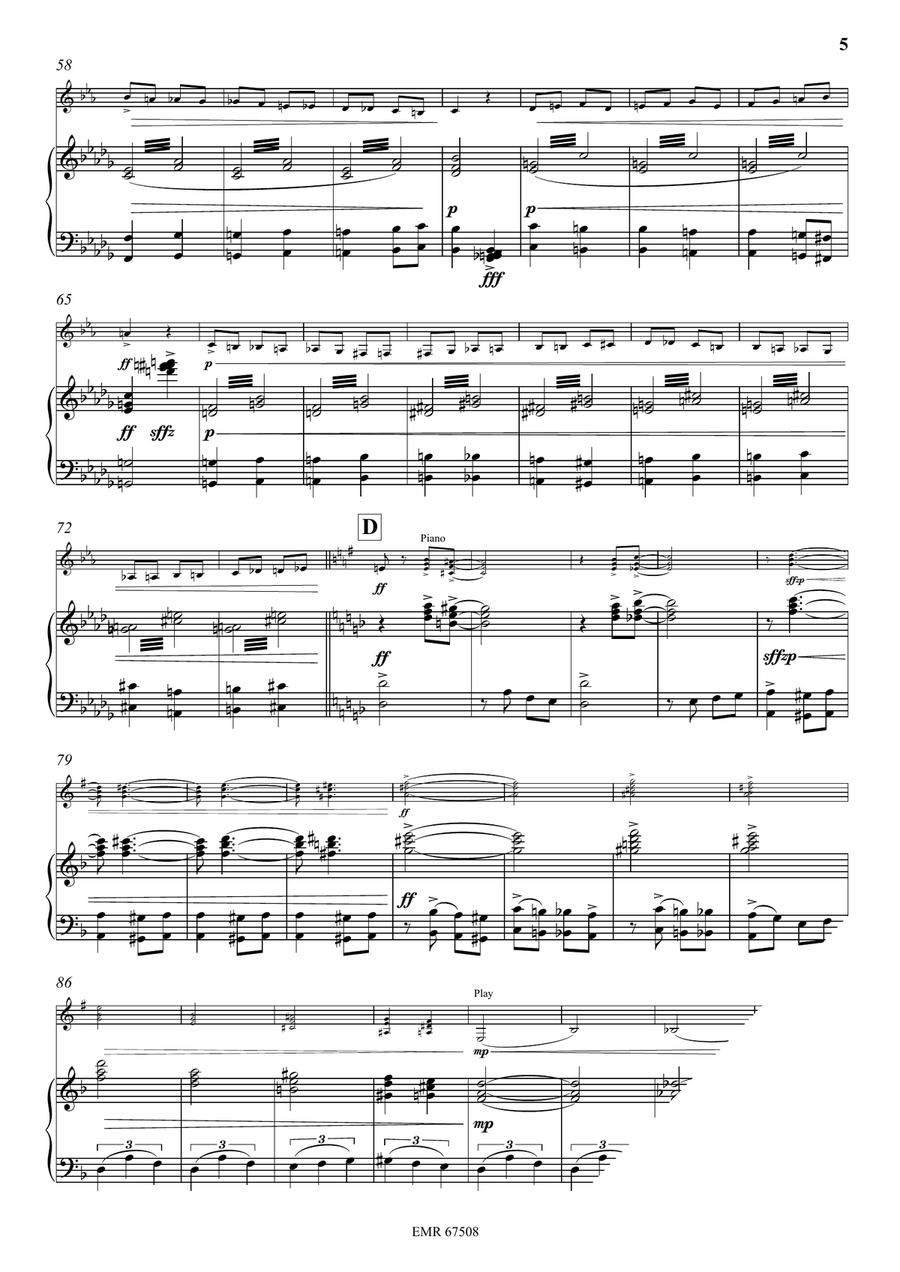 The Haunted House The Haunted House Bass Clarinet scores gallery preview page 6