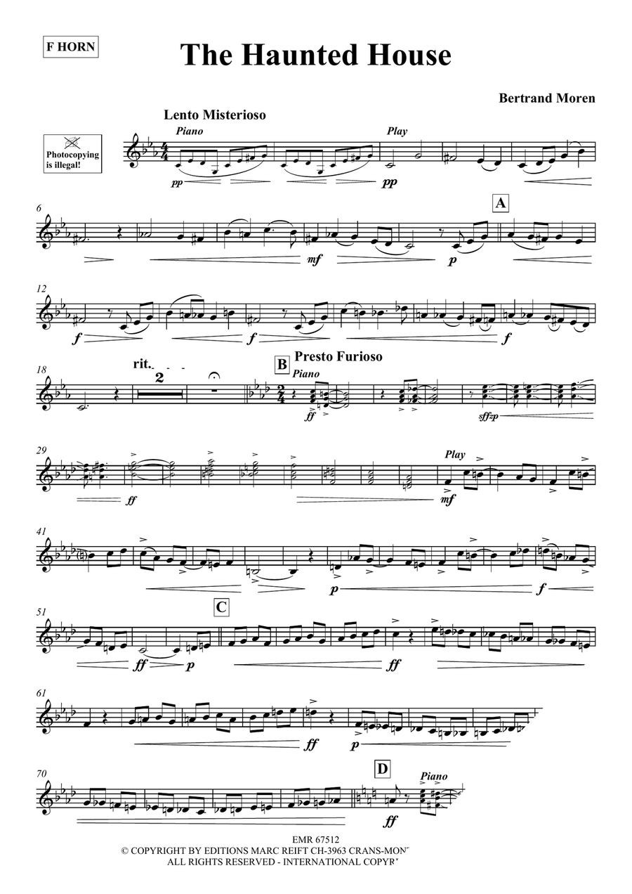 The Haunted House The Haunted House Horn scores gallery preview page 3