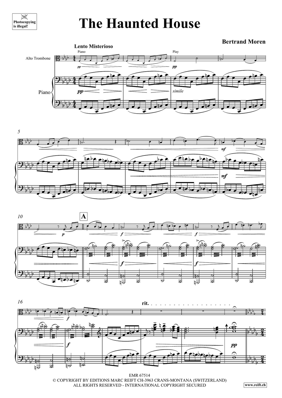 The Haunted House The Haunted House Piano Accompaniment scores gallery preview page 4