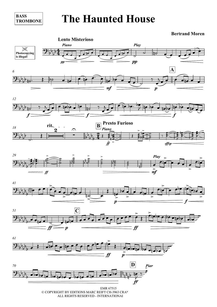 The Haunted House The Haunted House Bass Trombone scores gallery preview page 3