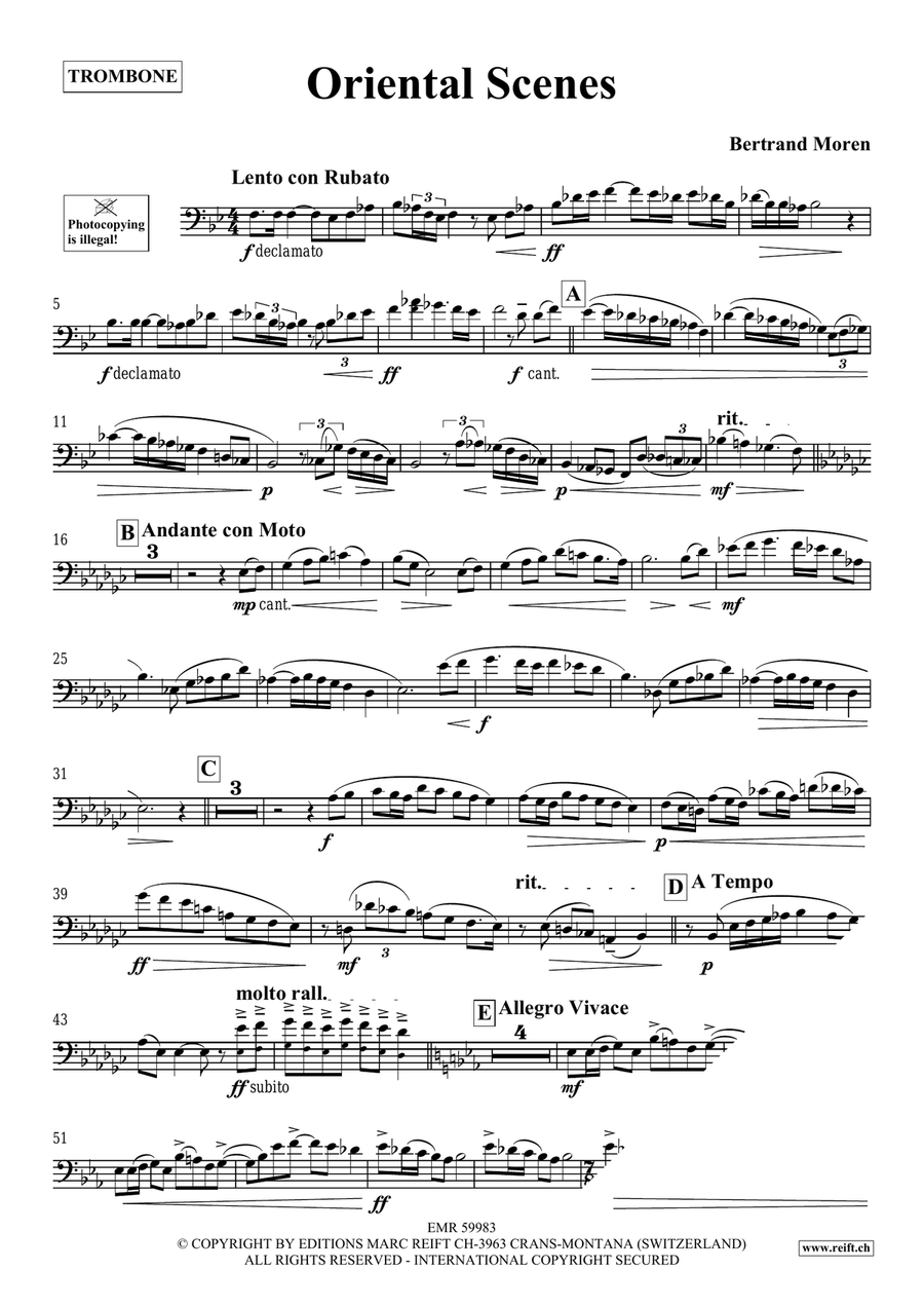 Oriental Scenes Oriental Scenes Piano Accompaniment scores gallery preview page 4