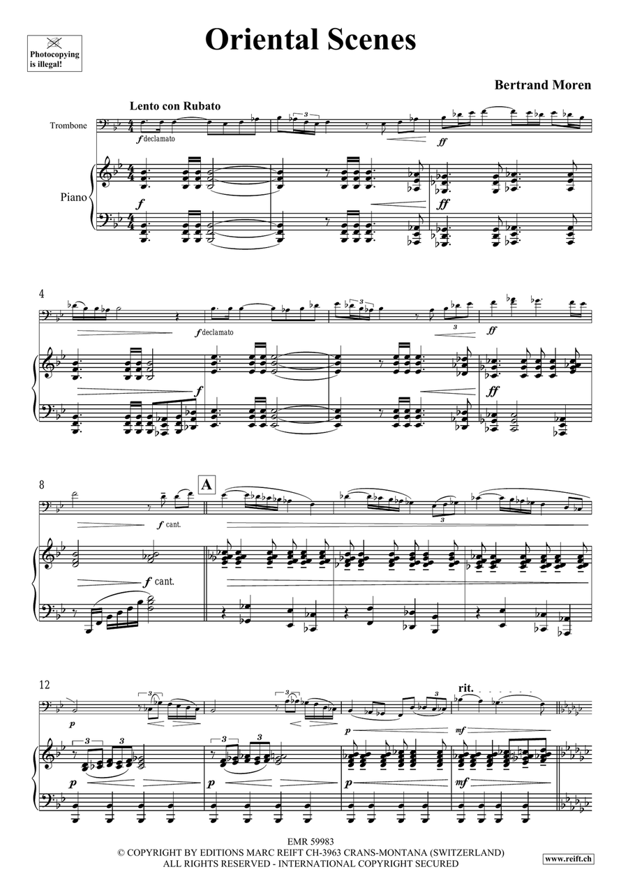 Oriental Scenes Oriental Scenes Piano Accompaniment scores gallery preview page 5