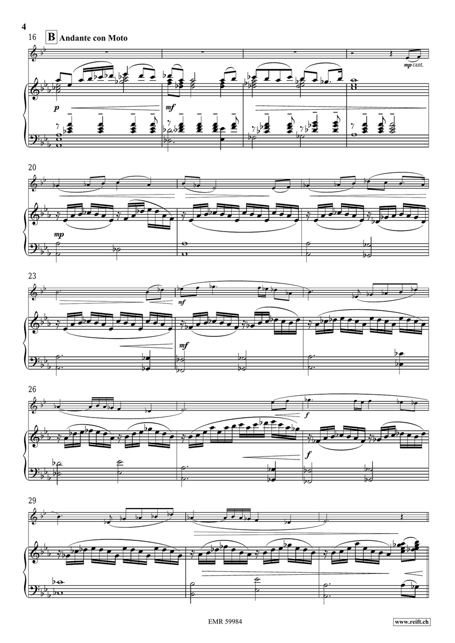 Oriental Scenes by Bertrand Moren Horn - Sheet Music page 6
