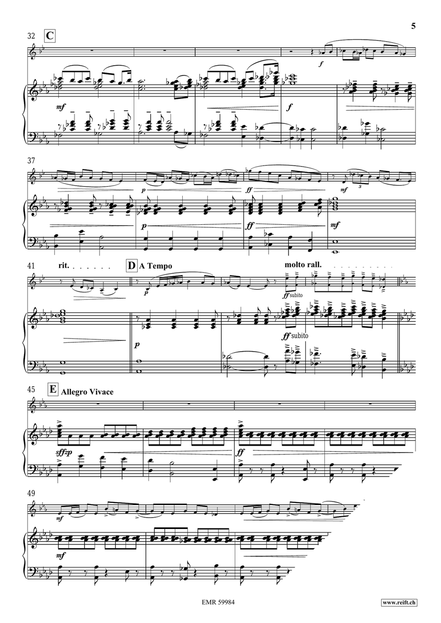 Oriental Scenes by Bertrand Moren Horn - Sheet Music page 7