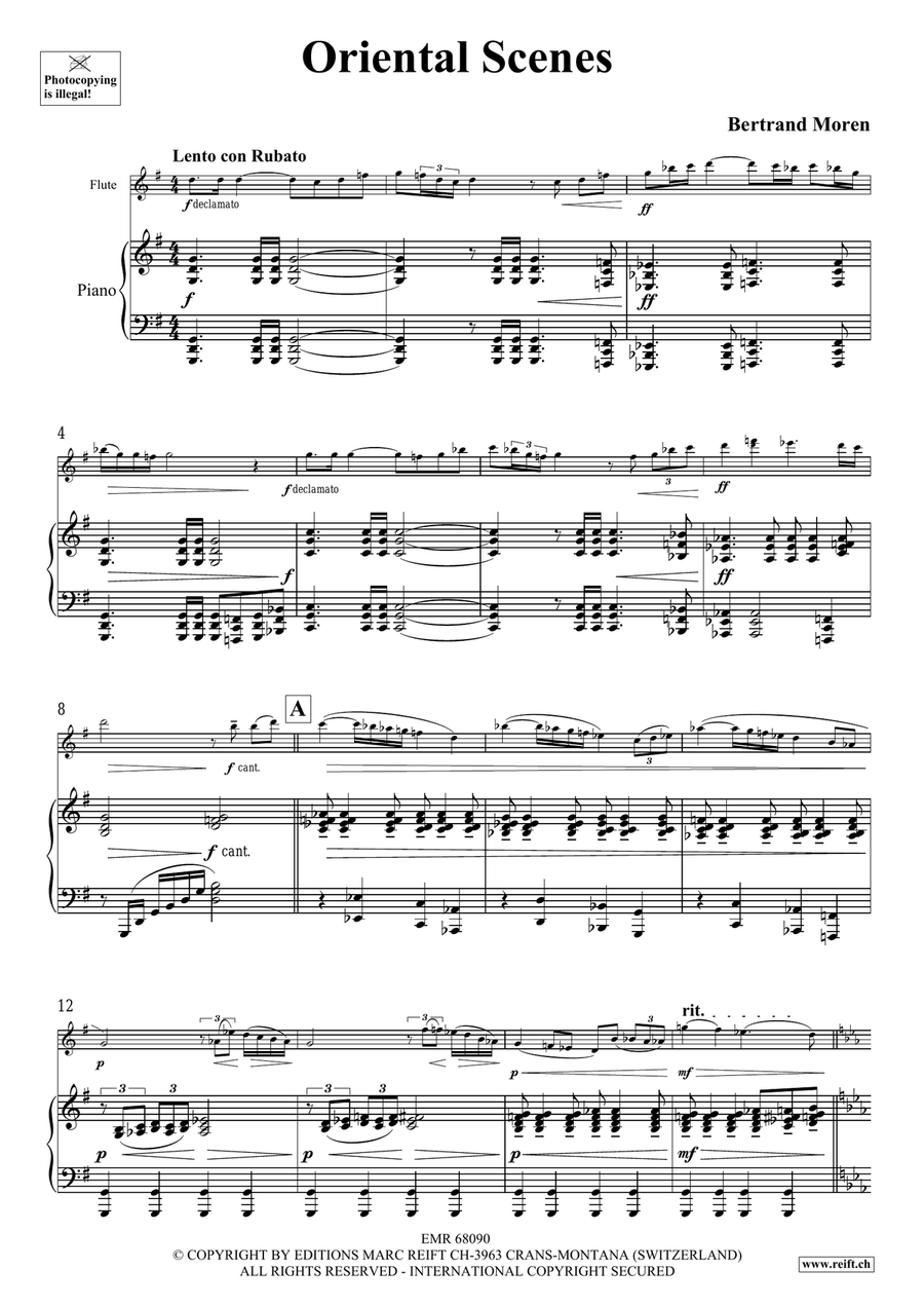 Oriental Scenes Oriental Scenes Flute Solo scores gallery preview page 5