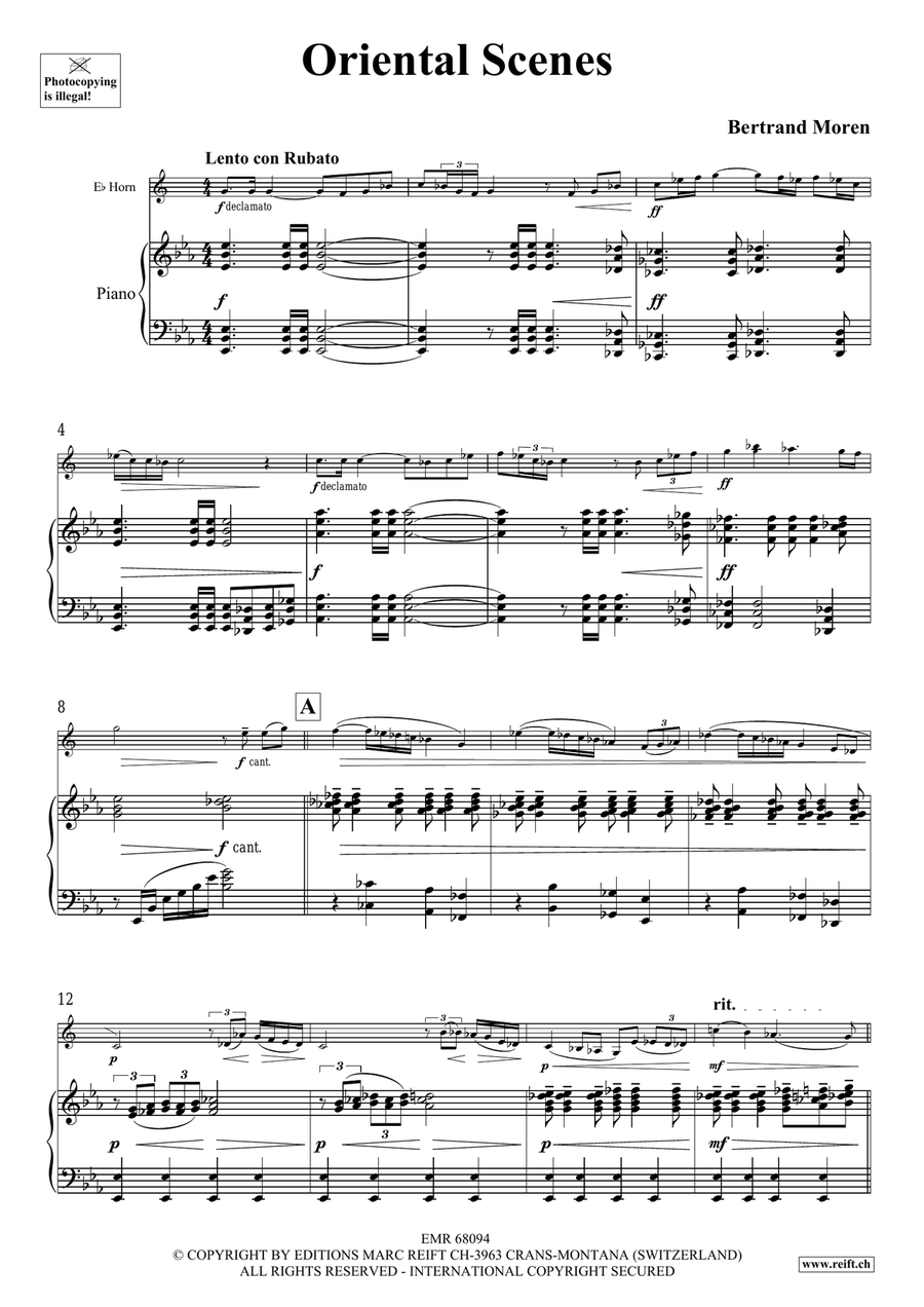 Oriental Scenes Oriental Scenes Horn scores gallery preview page 5