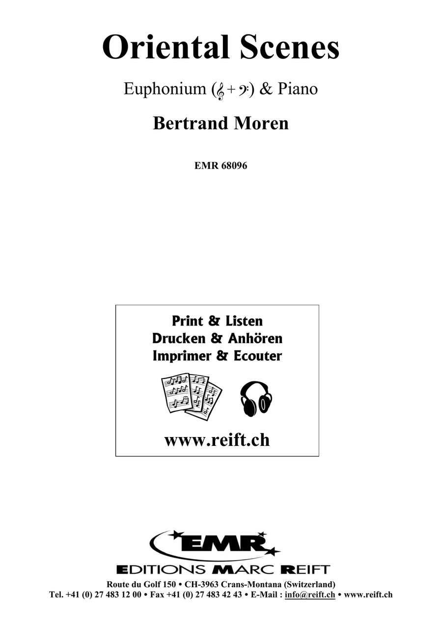 Oriental Scenes by Bertrand Moren Euphonium - Sheet Music page 2