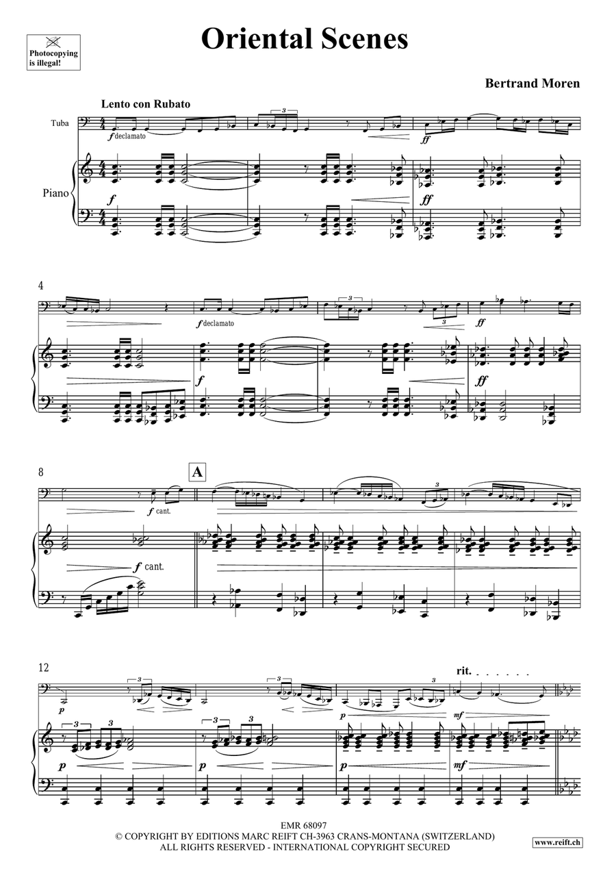 Oriental Scenes Oriental Scenes Tuba scores gallery preview page 5