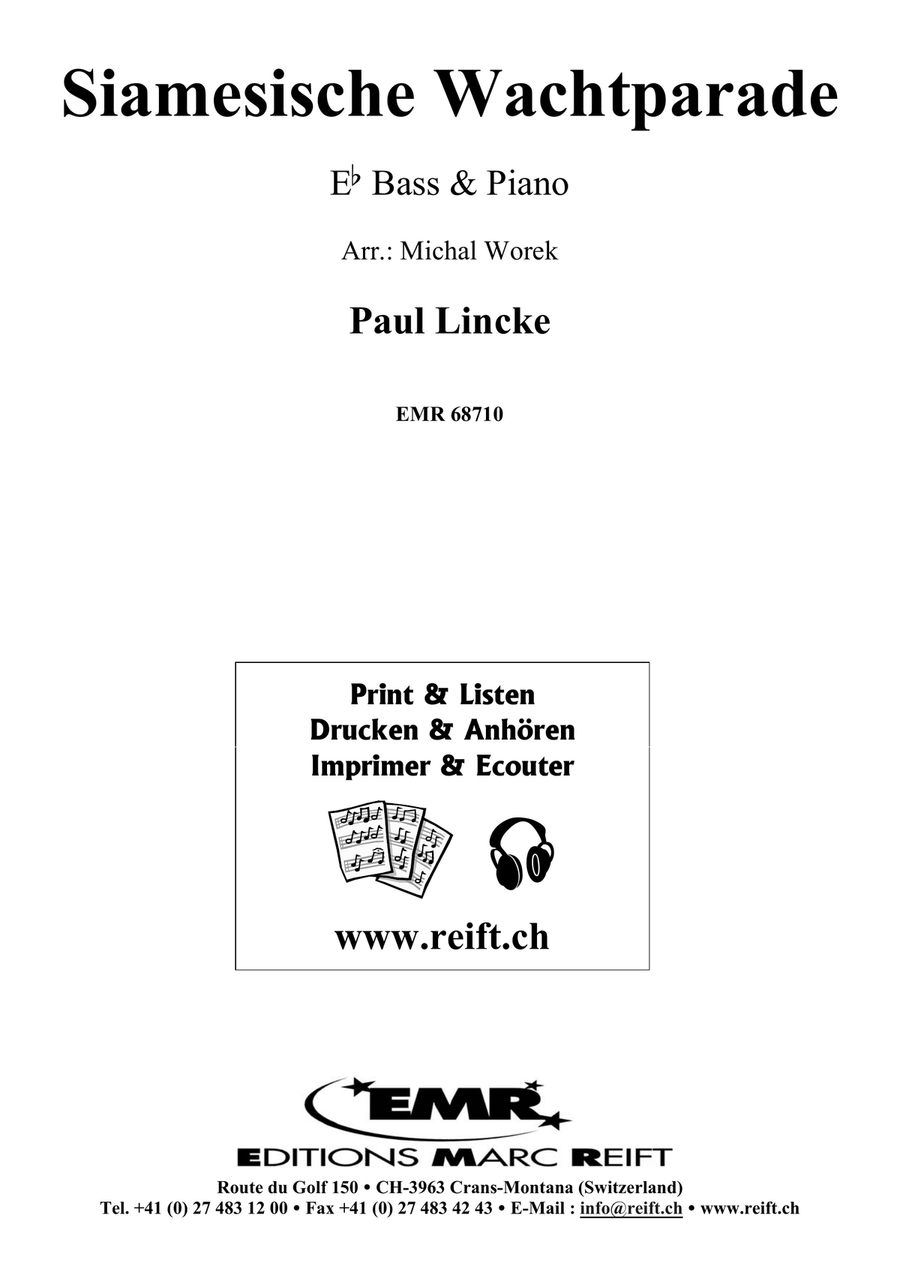 Siamesische Wachtparade Siamesische Wachtparade Voice Solo scores gallery preview page 2