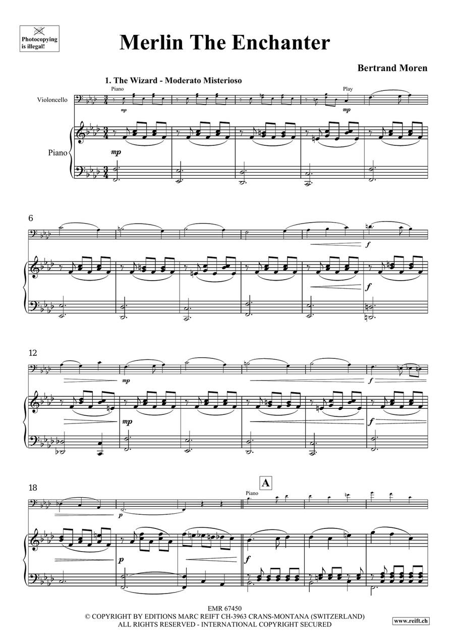 Merlin The Enchanter Merlin The Enchanter Piano Accompaniment scores gallery preview page 5
