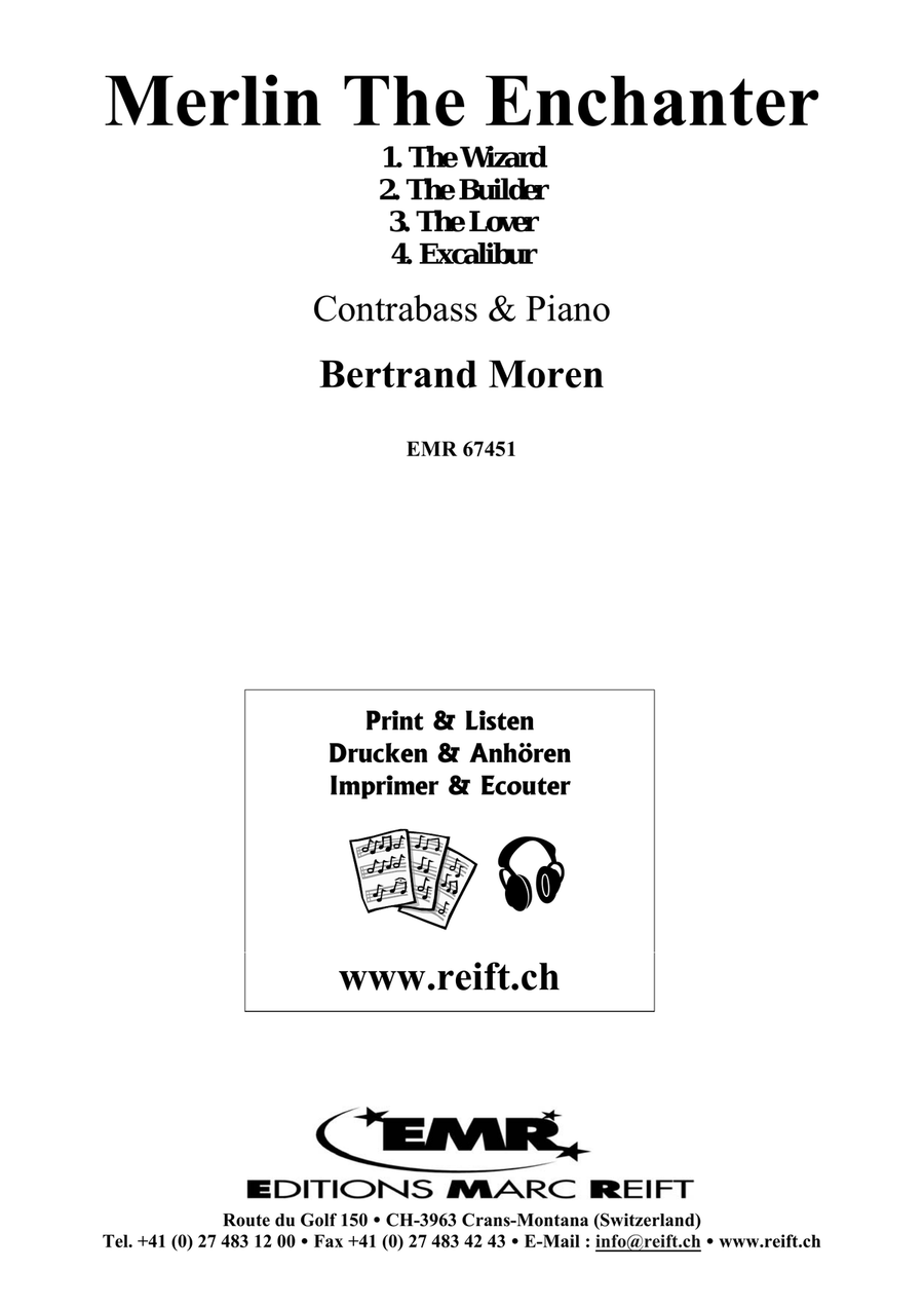Merlin The Enchanter Merlin The Enchanter Double Bass scores gallery preview page 2