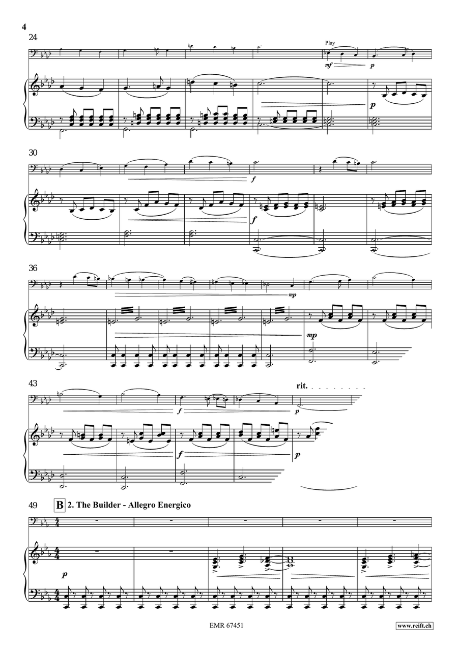 Merlin The Enchanter Merlin The Enchanter Double Bass scores gallery preview page 6