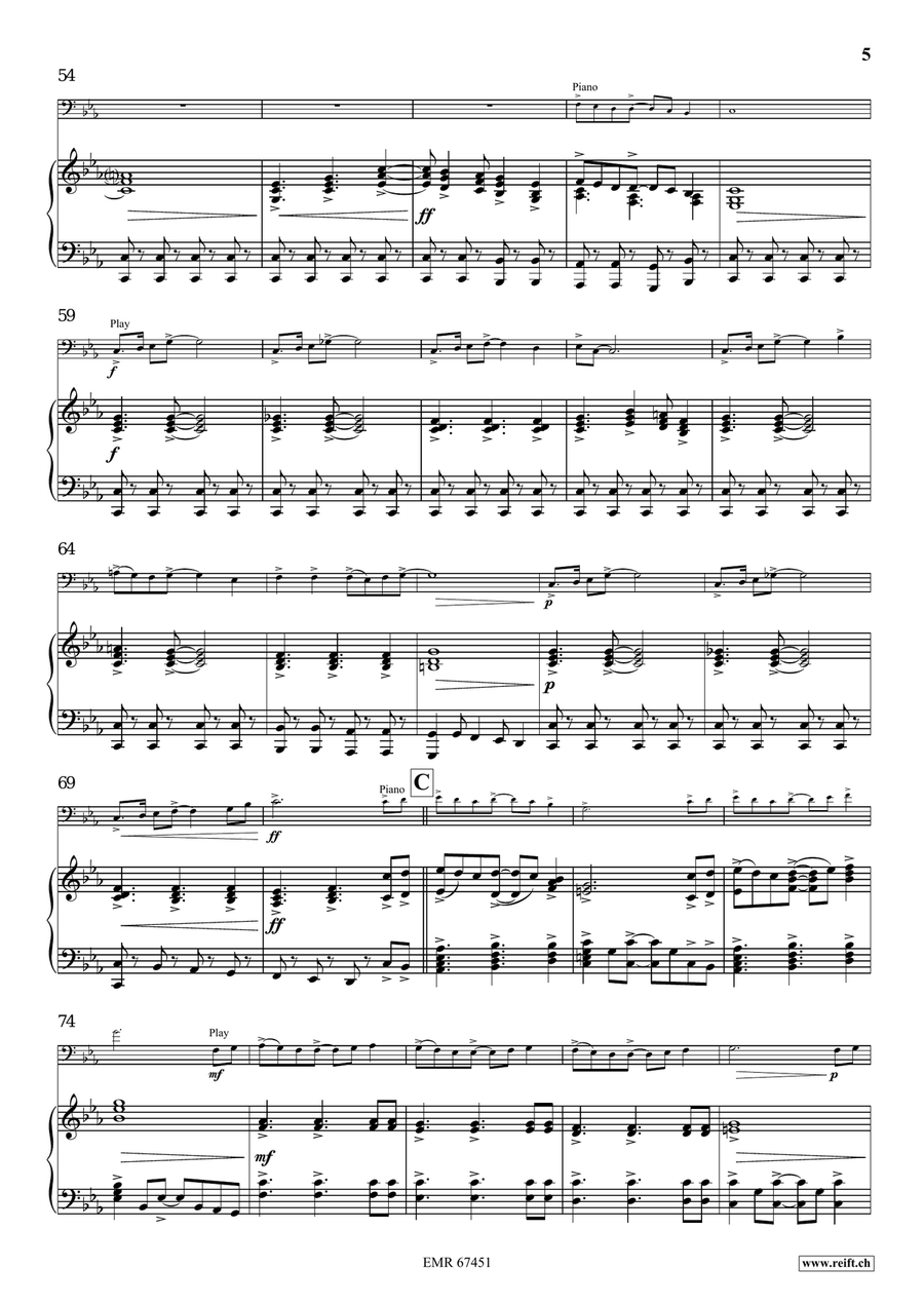 Merlin The Enchanter Merlin The Enchanter Double Bass scores gallery preview page 7