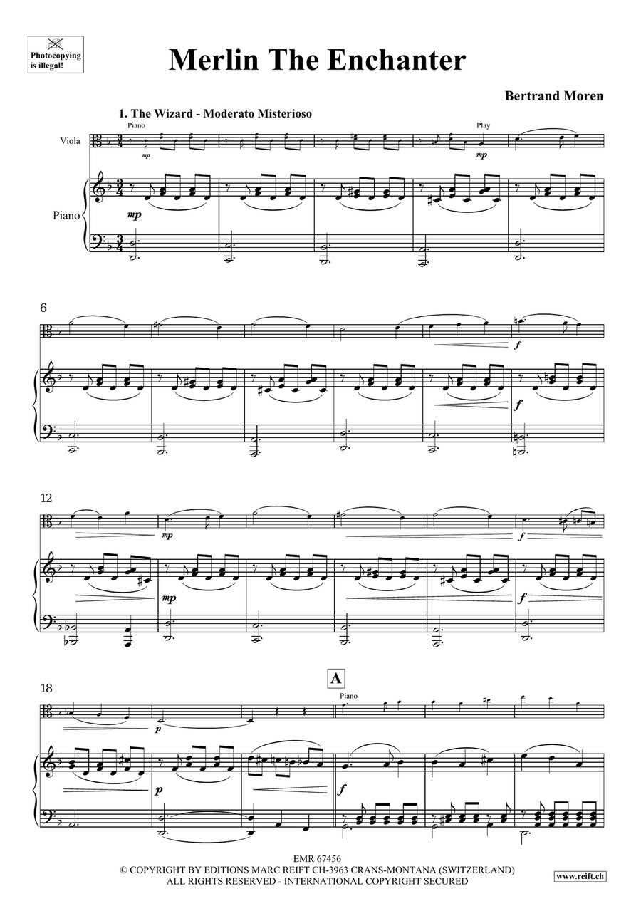 Merlin The Enchanter Merlin The Enchanter Piano Accompaniment scores gallery preview page 5