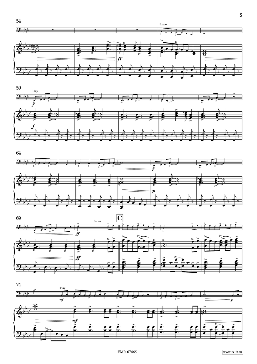 Merlin The Enchanter Merlin The Enchanter Bass Trombone scores gallery preview page 7