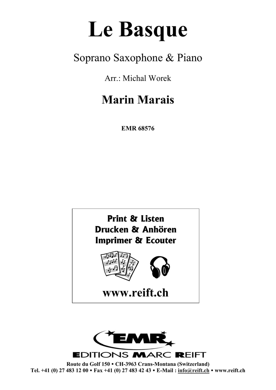 Le Basque Le Basque Soprano Saxophone scores gallery preview page 2
