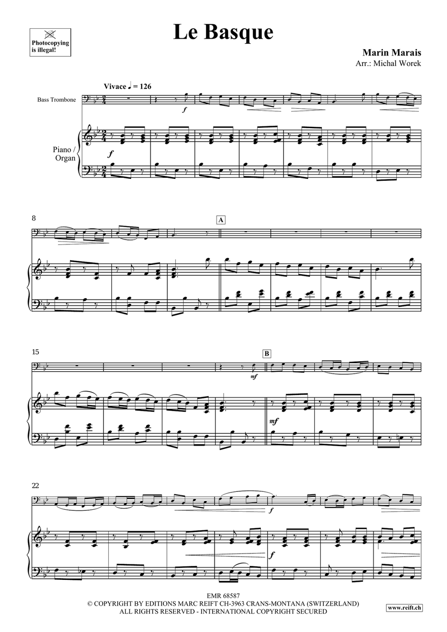 Le Basque Le Basque Bass Trombone scores gallery preview page 4