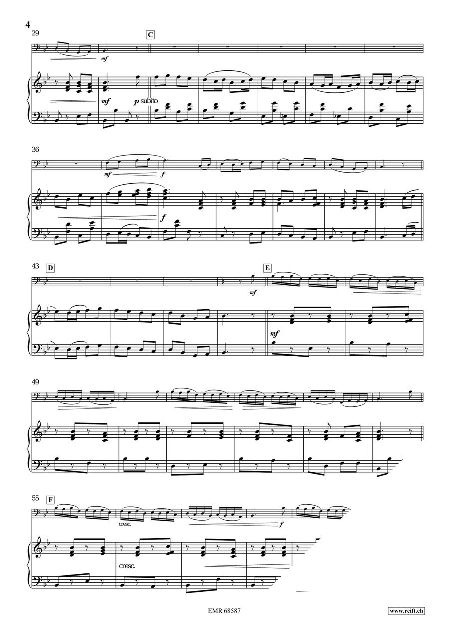 Le Basque Le Basque Bass Trombone scores gallery preview page 5