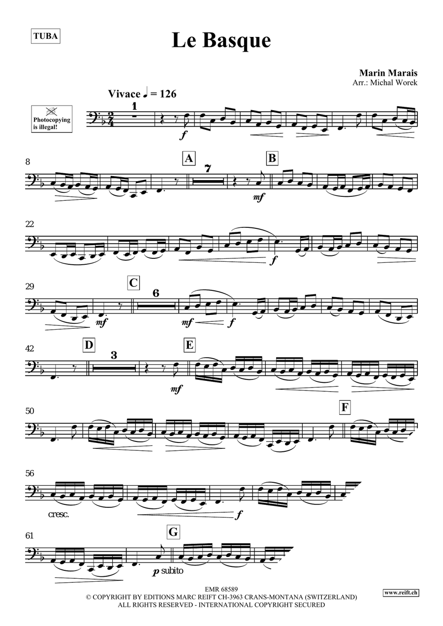 Le Basque Le Basque Tuba scores gallery preview page 3