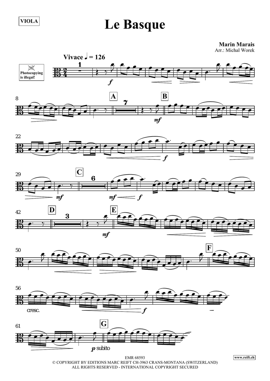 Le Basque Le Basque Piano Accompaniment scores gallery preview page 3