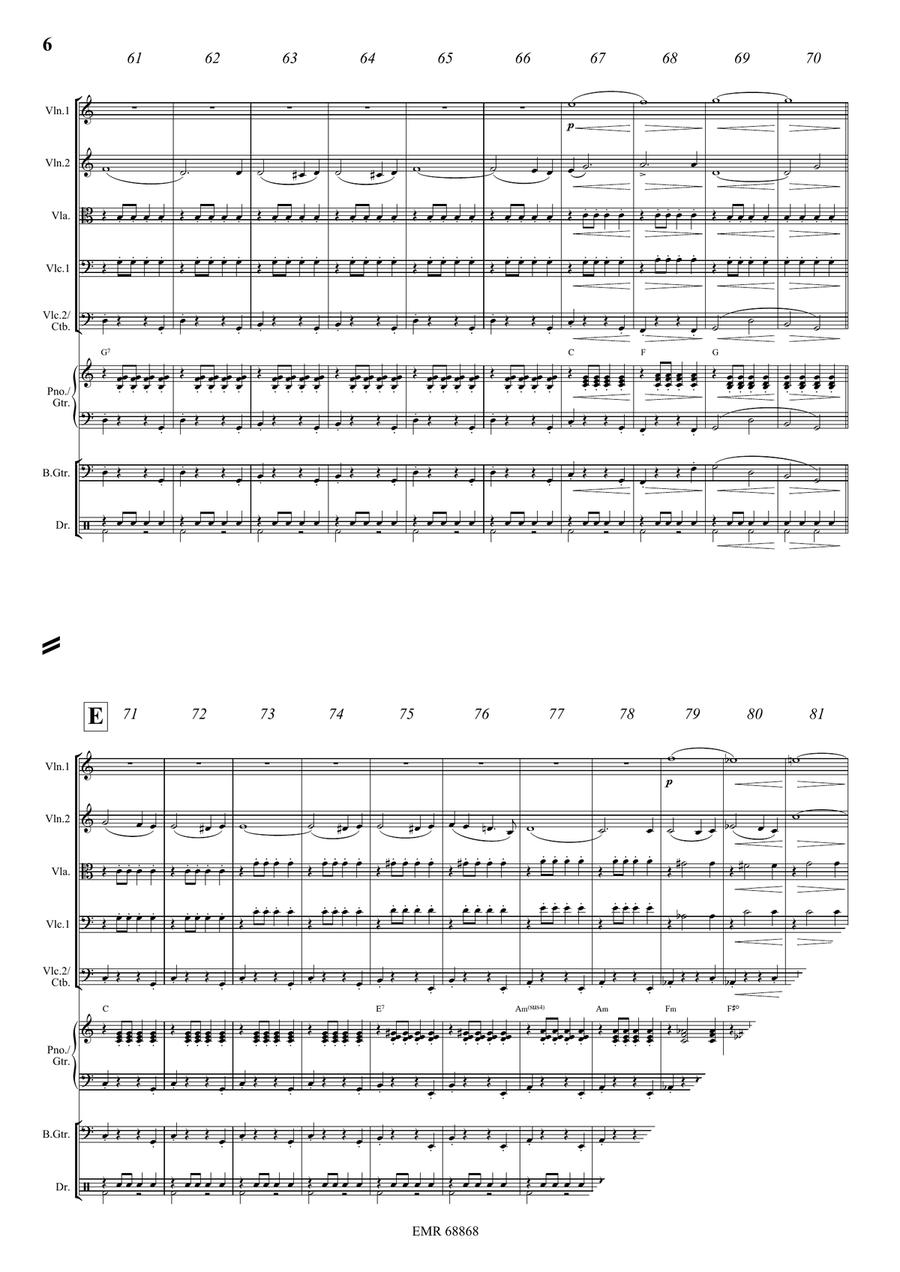 The Stars and Stripes Forever String Orchestra scores gallery preview page 6