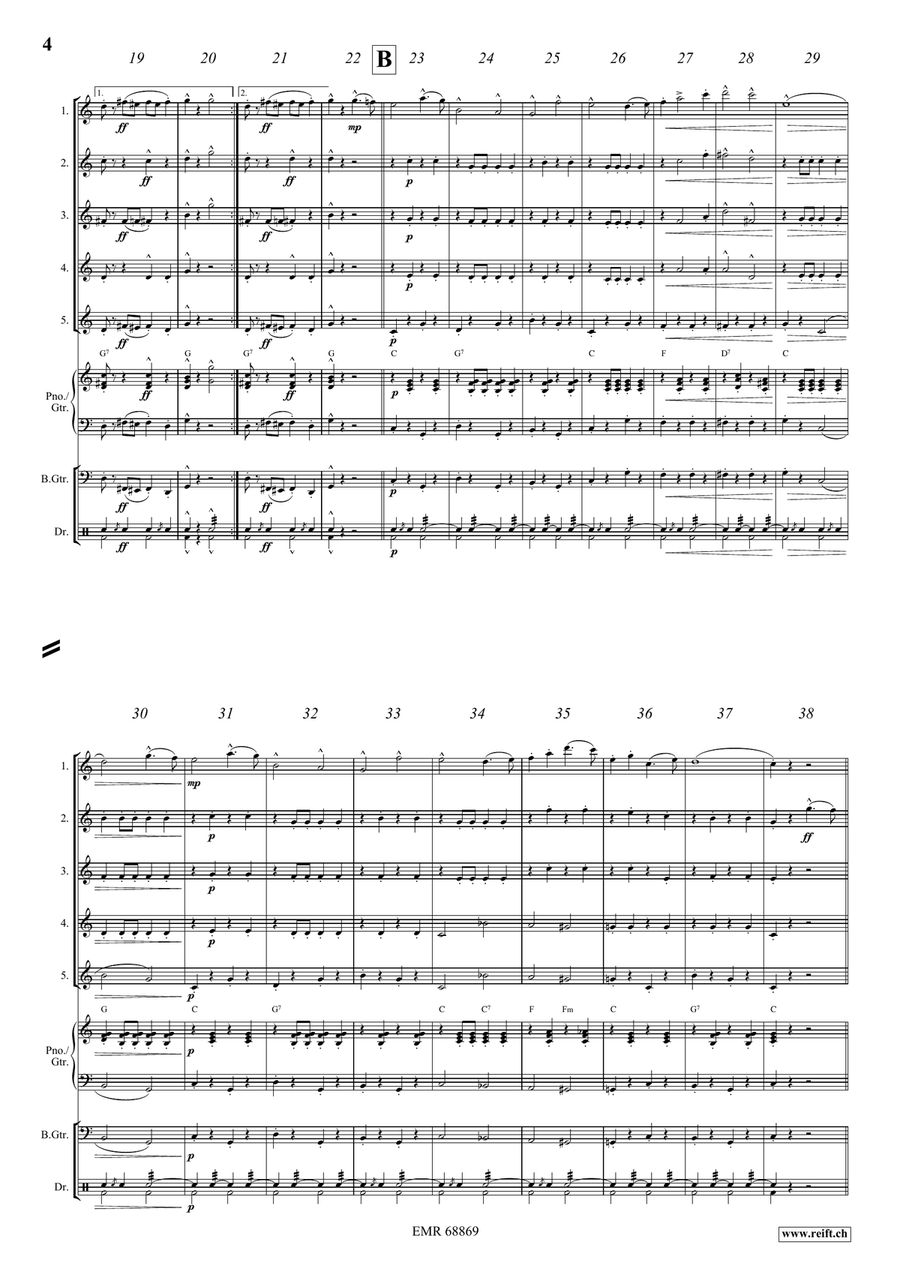 The Stars and Stripes Forever Flute scores gallery preview page 4
