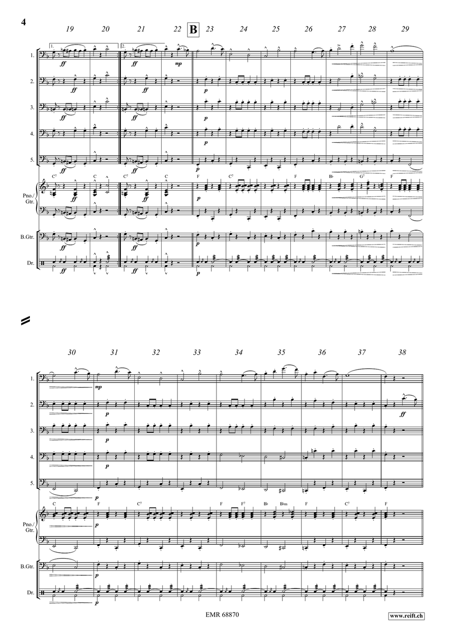 The Stars and Stripes Forever Bassoon scores gallery preview page 4
