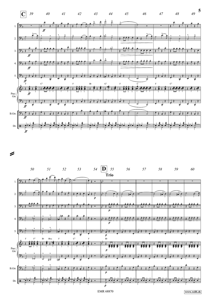The Stars and Stripes Forever Bassoon scores gallery preview page 5