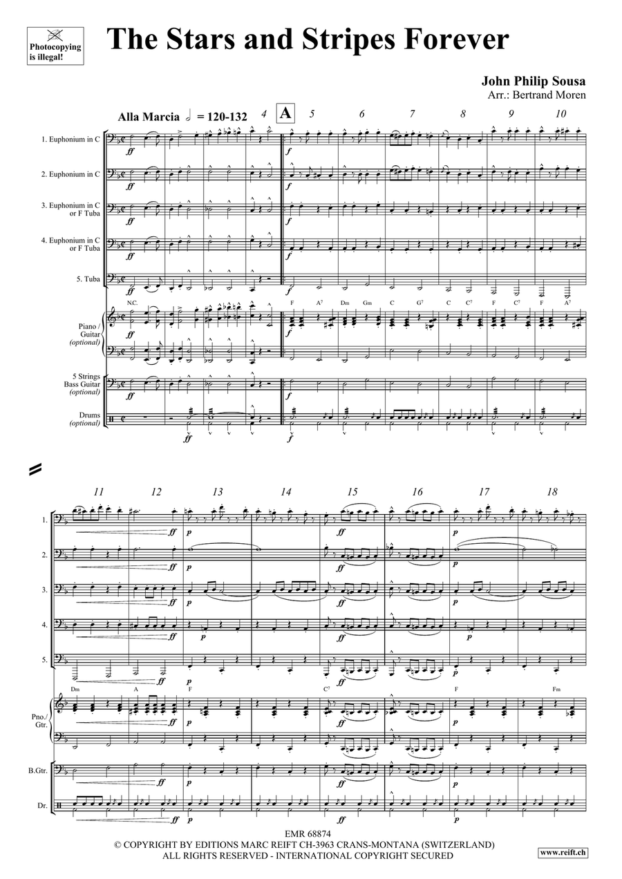 The Stars and Stripes Forever Tuba scores gallery preview page 3