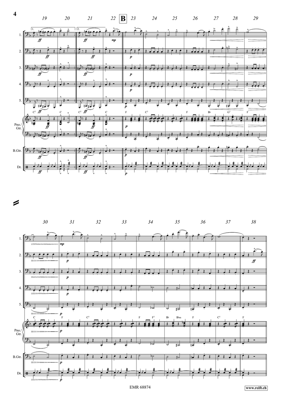 The Stars and Stripes Forever Tuba scores gallery preview page 4