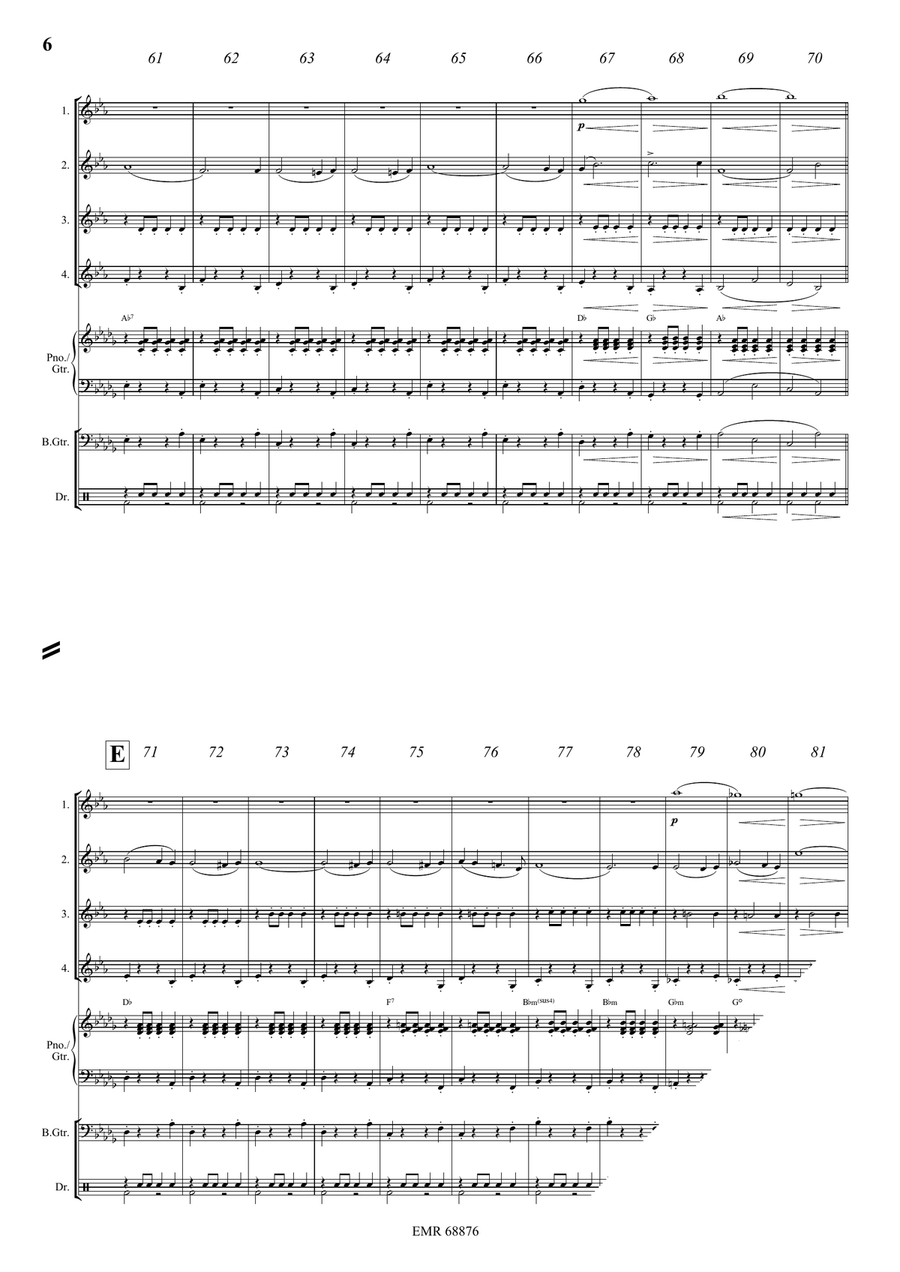 The Stars and Stripes Forever Clarinet Quartet scores gallery preview page 6