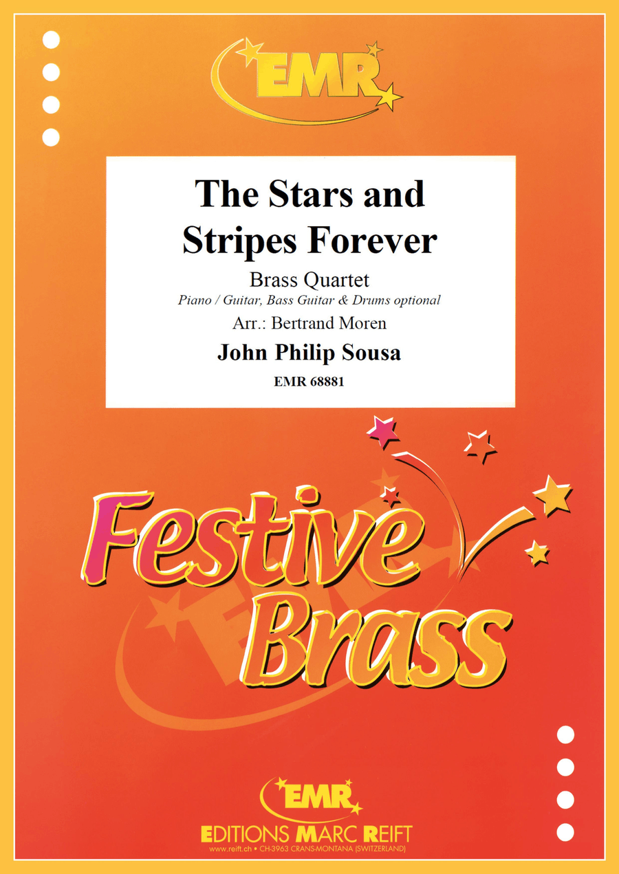 The Stars and Stripes Forever Brass Quartet scores gallery preview page 1