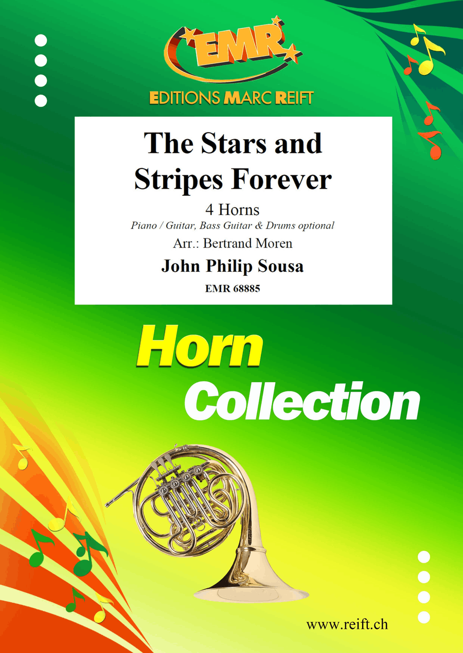 The Stars and Stripes Forever Horn scores gallery preview page 1