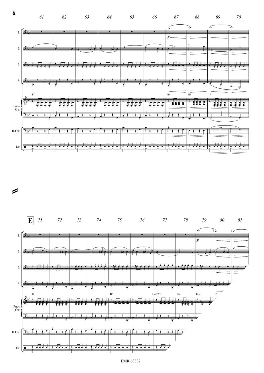 The Stars and Stripes Forever Tuba Quartet scores gallery preview page 6