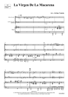 La Virgen De La Macarena Bass Recorder scores gallery preview page 3
