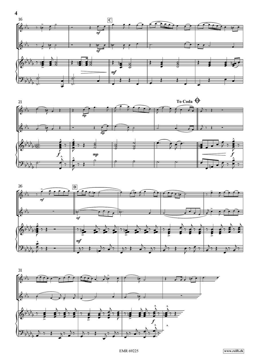 La Virgen De La Macarena by Jerome Naulais Clarinet Duet - Sheet Music page 4