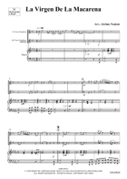 La Virgen De La Macarena Tenor Saxophone scores gallery preview page 3