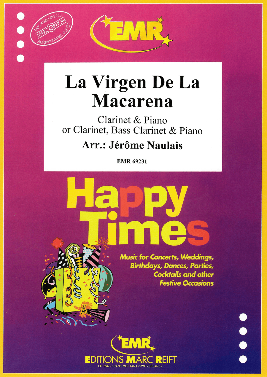 La Virgen De La Macarena La Virgen De La Macarena Bass Clarinet scores gallery preview page 1