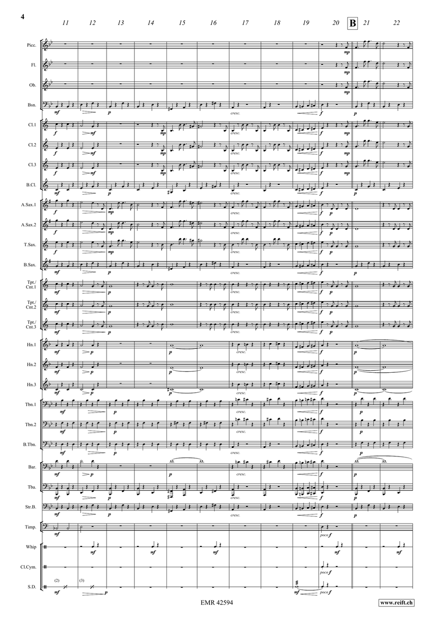 Zirkus Zirkus Concert Band scores gallery preview page 5